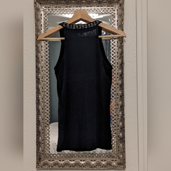 Isaac Mizrahi Beaded Tank Top - Picture 2 of 6